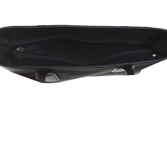 Michael Kors Women's Eva Small Top Zip Tote in Black - Picture 4 of 4